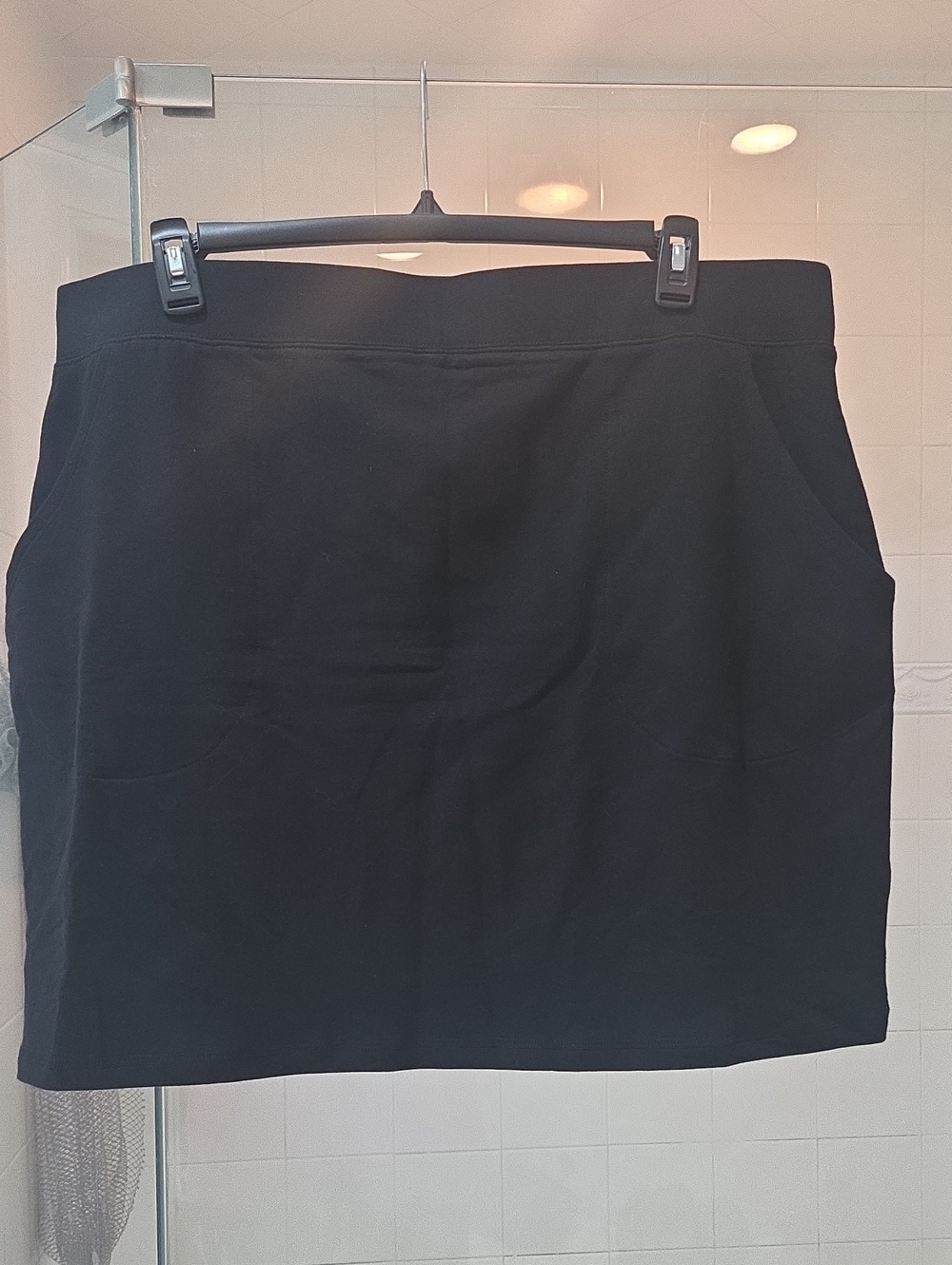 Classic Black Women's Skort - Comfortable Everyday Style BELLA By KIM gravel
